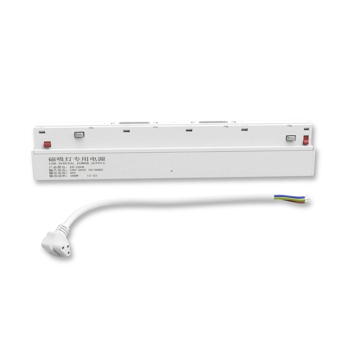 Fuente de alimentación para carril magnético 20mm - 48V - 100W - Barcelona Led-Material eléctrico
