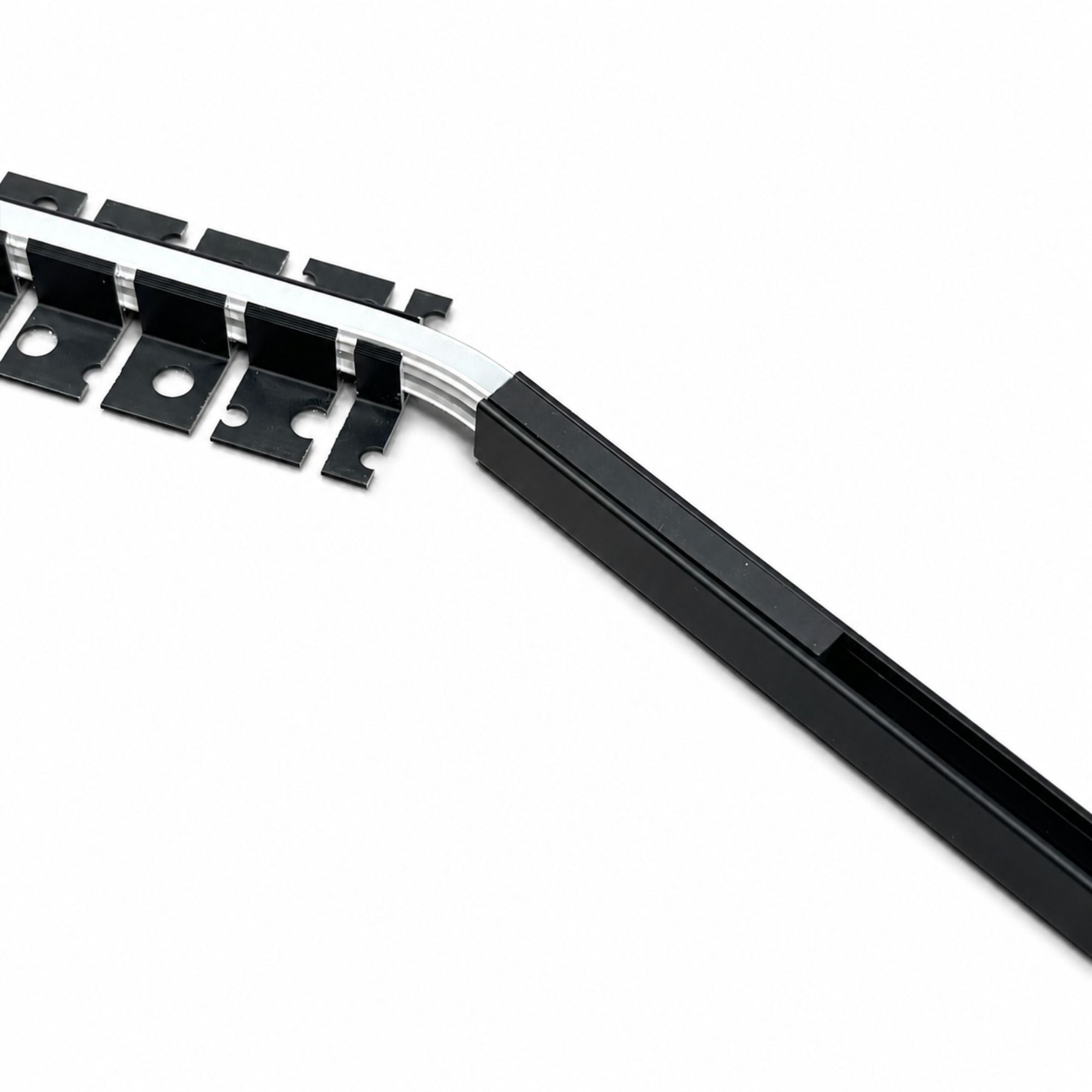 Kit - Perfil flexible de aluminio + neón LED - 5mm - 2 metros (8)
