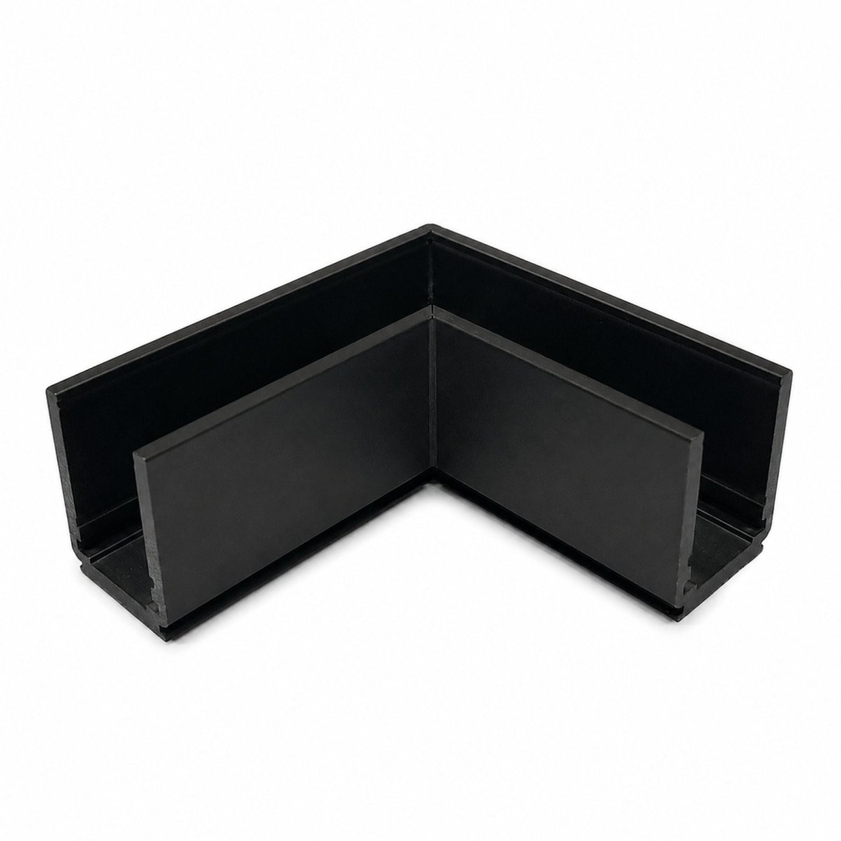Unión 90 grados horizontal para carril magnético de superficie - 10mm (2)