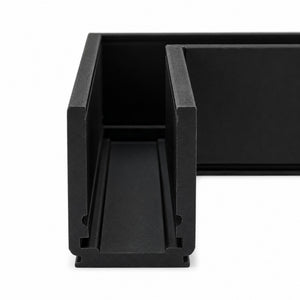Unión 90 grados horizontal para carril magnético de superficie - 10mm (6)
