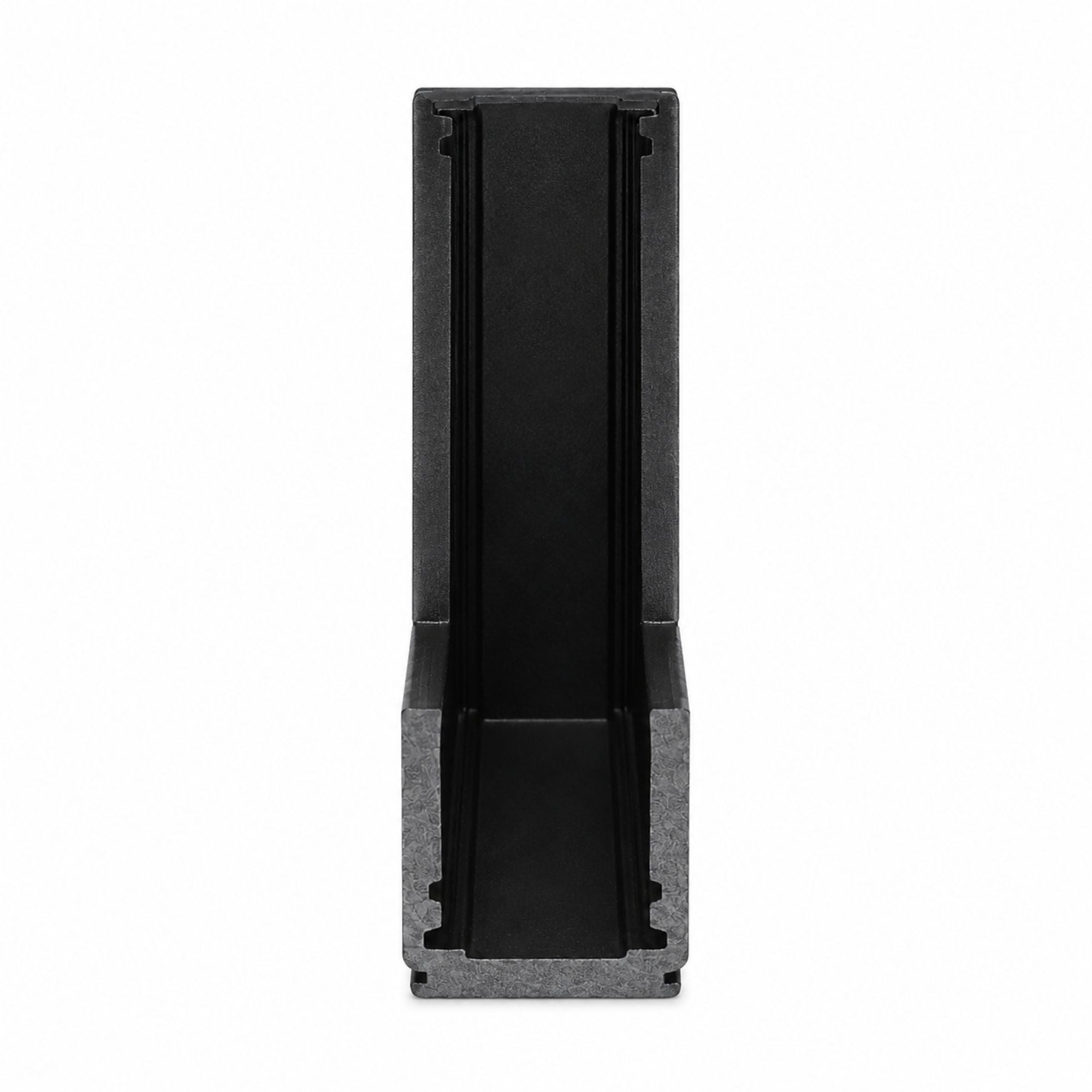 Curva 90 grados vertical para carril magnético de superficie - 10mm (2)
