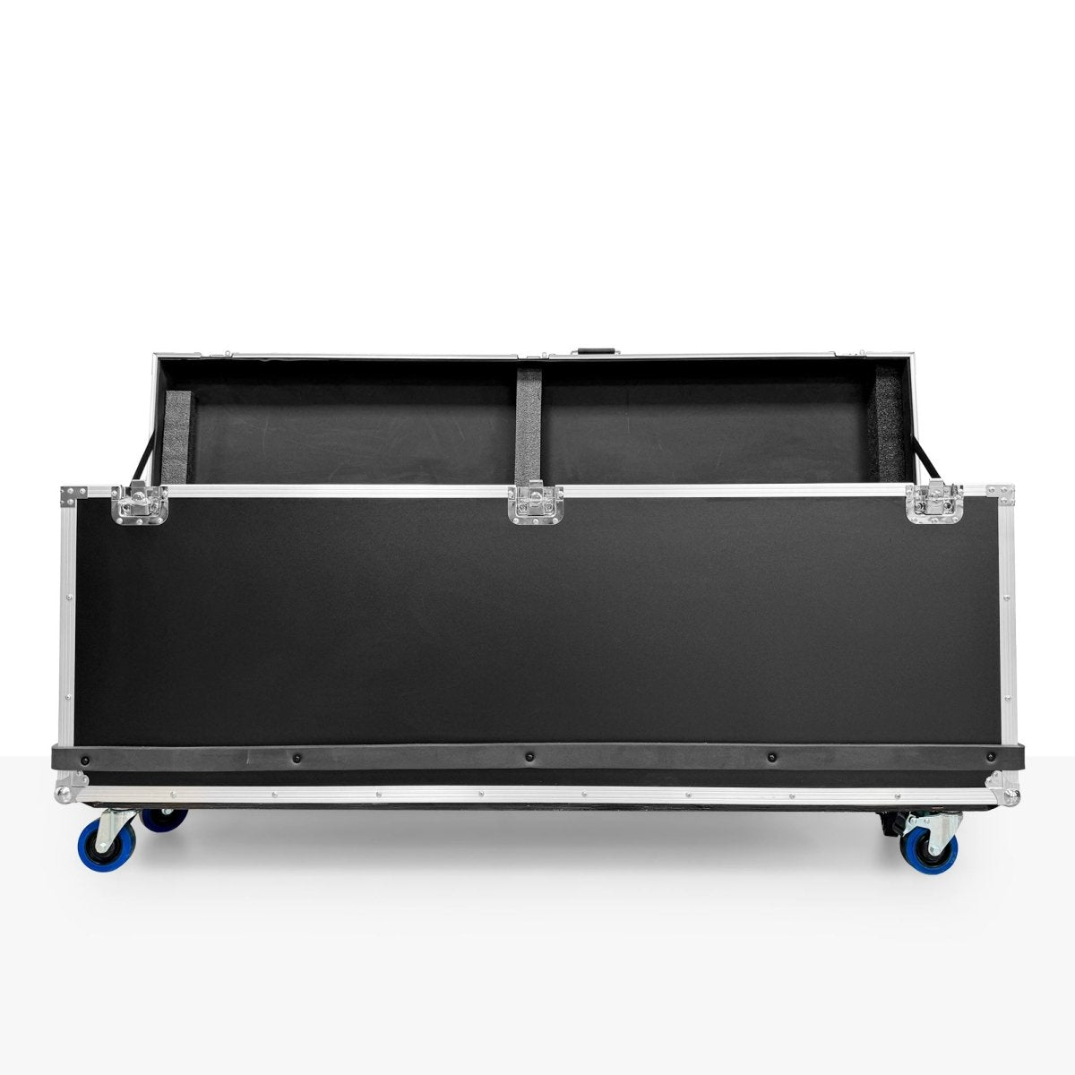 Flight Case para Tótem LCD DLS43 - con Foam, Ruedas y Asas – Transporte Seguro en Ferias y Eventos - Barcelona Led-Accesorios