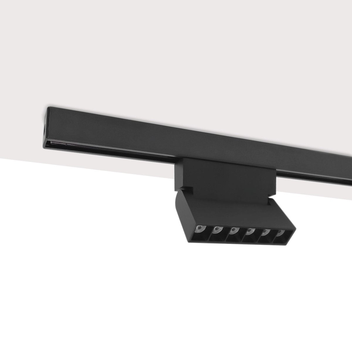 Carril magnético 2627 de superficie y suspensión - 20mm - 48V - 1 metro - Barcelona Led-