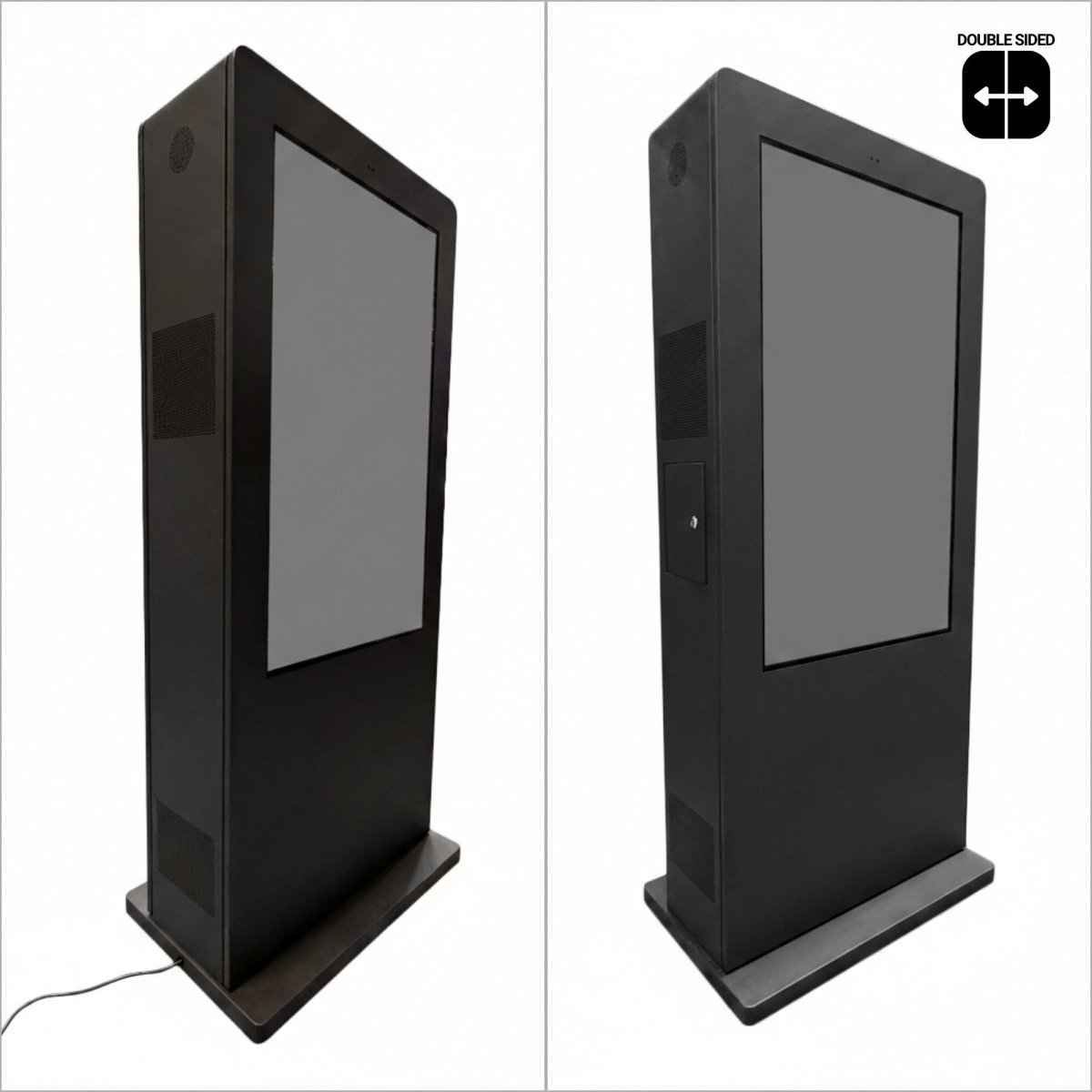 Tótem publicitario exterior pantalla LCD 55"- Doble cara -Táctil - Android - Barcelona Led-Signage