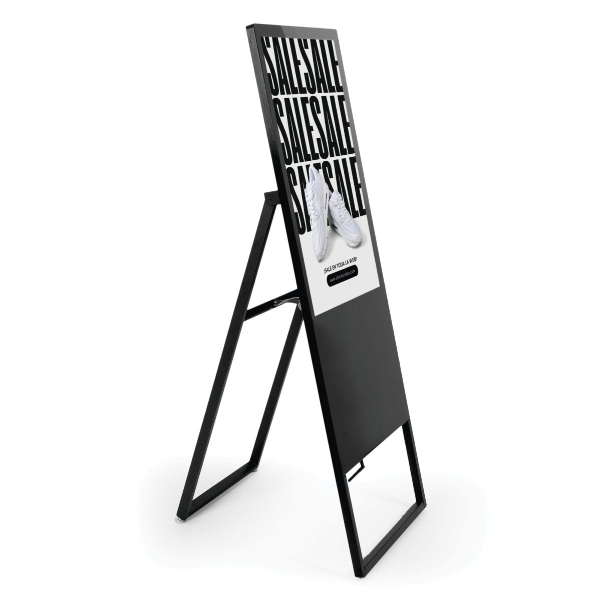 Display publicitario plegable LCD Full HD 32" - Android 13 - Indoor - Barcelona Led-