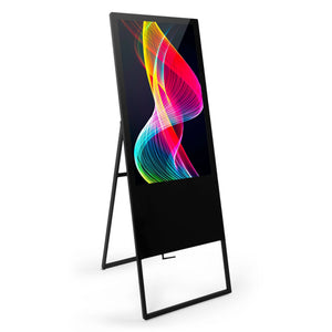 Display publicitario plegable LCD Full HD 43" - Android 13 - Indoor