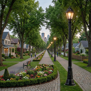 Farola de exterior FUMAGALLI "Artu/Anna" - 1xE27 - CCT - IP55 (1)