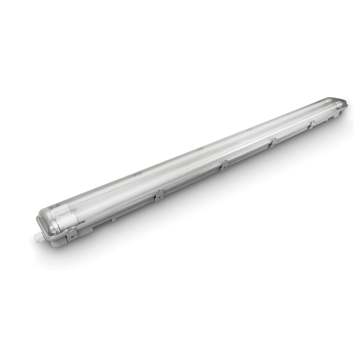 Pantalla estanca ECO CLIMATE - 2 tubos LED T8 - 150cm - Clips plásticos - IP65 (4)
