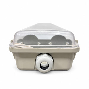 Pantalla estanca ECO CLIMATE - 2 tubos LED T8 - 150cm - Clips plásticos - IP65 (6)