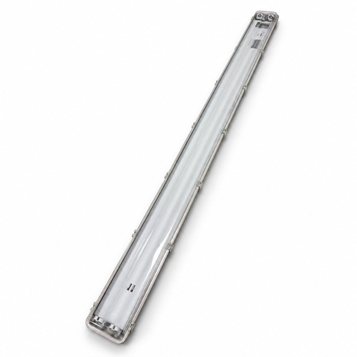 Pantalla estanca ECO CLIMATE - 2 tubos LED T8 - 150cm - Clips plásticos - IP65 (5)