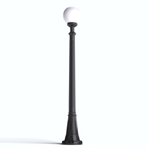 Farola exterior FUMAGALLI "GLOBO ARTU/G250" - 8.5W - E27 - CCT - Poste 1.5mts