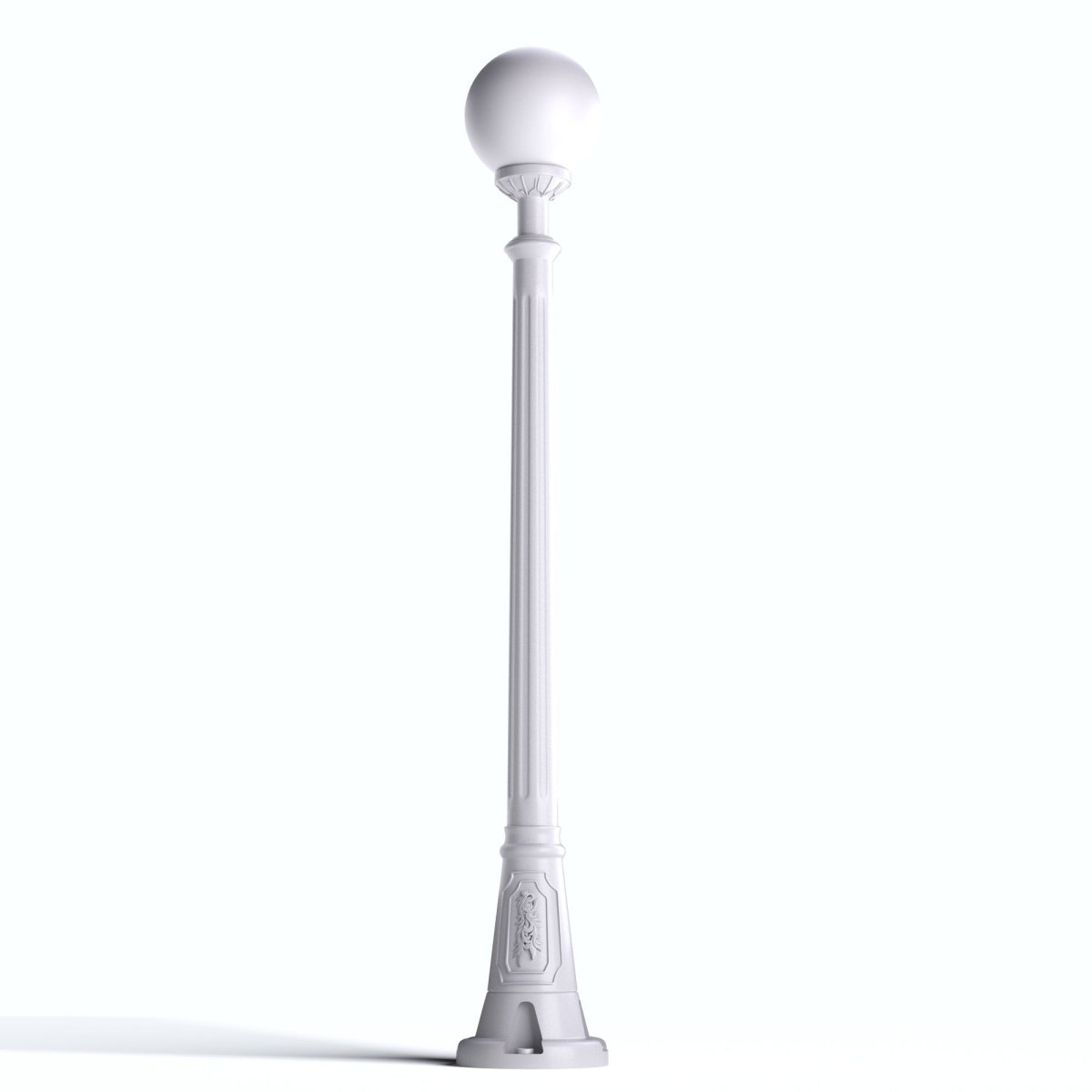 Farola exterior FUMAGALLI "GLOBO ARTU/G250" - 8.5W - E27 - CCT - Poste 1.5mts - Barcelona Led-Iluminación