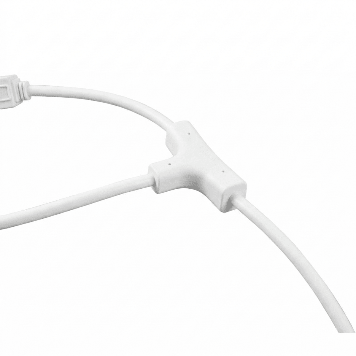 Conector en T para carriles magnéticos 20mm - Barcelona Led-Accesorios