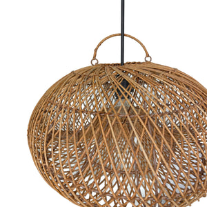 Lámpara colgante de ratán "DUNE" - E27 - Ø55 cm (22)