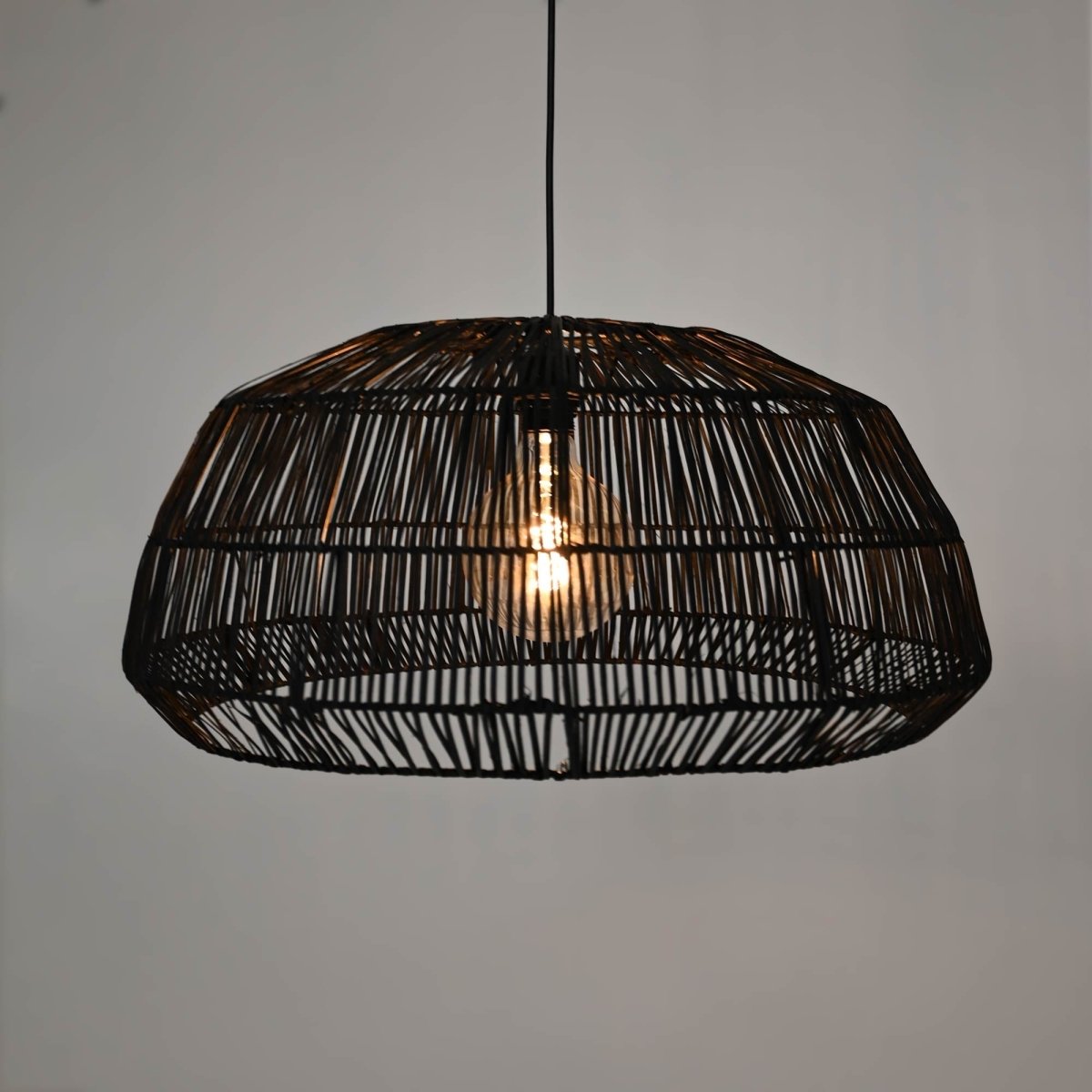 Lámpara colgante de mimbre "ASTRID" - E27 - Barcelona Led-Decoración