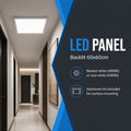 Panel LED Backlit 60x60cm - 40W - 100lm/W - Driver flicker free - UGR19 - IP40 - KIT DE MONTAJE 5