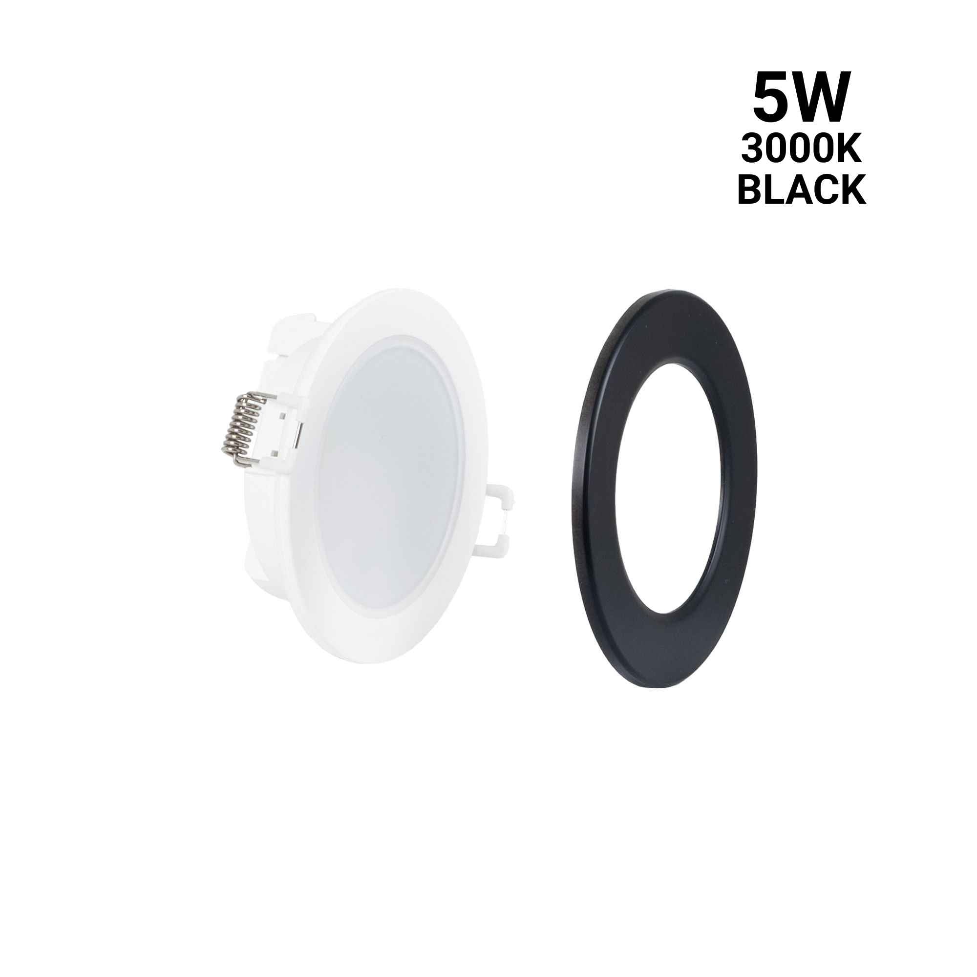 Kit Downlight LED exterior 5W - IP65 - Aro intercambiable - TRIAC regulable - Corte Ø68mm (13)