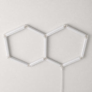 Lámpara LED hexagonal - 6500K - 2 hexágonos - 440cm (5)