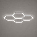 Sechseckige LED-Lampe – 6500 K – 4 Sechsecke – 440 cm 5