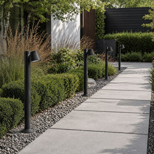 Bolardo de jardin "ASTUM" orientable - GU10 - 80 cm - IP54 (1)