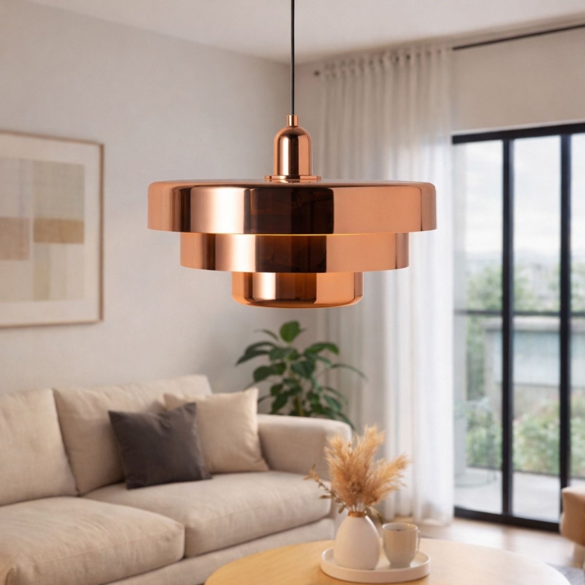 Lámpara colgante de diseño "MACARRON" - E27 (85)