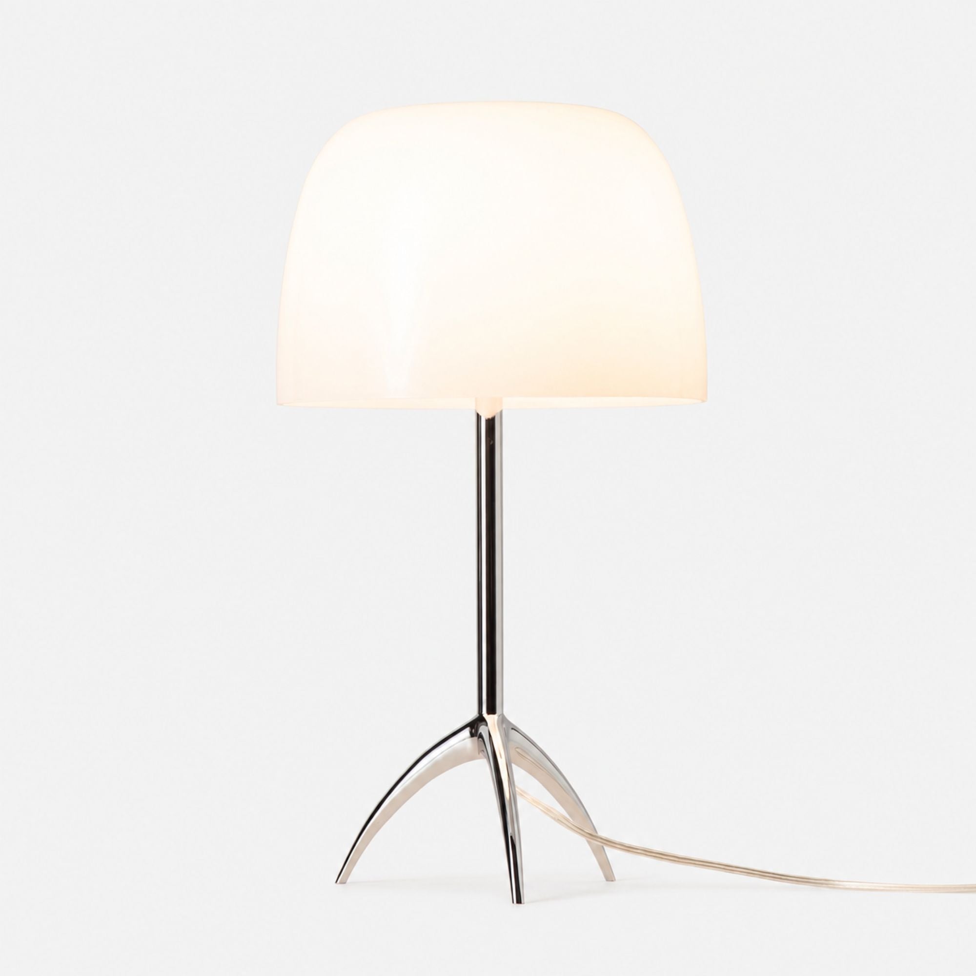 Lámpara de mesa de diseño "GRETA" - Pantalla de cristal - G9 (4)