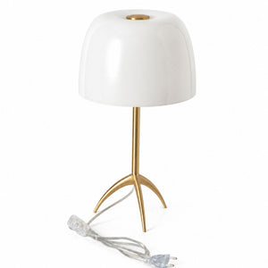Lámpara de mesa de diseño "GRETA" - Pantalla de cristal - G9 (14)