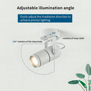 Aplique de pared y techo LED COB "ESCOP" Orientable con ángulo lumínico ajustable - 12W (9)