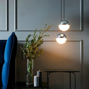 Lámpara colgante LED esférica "ASTRO" - 9W - Luz cálida (34)