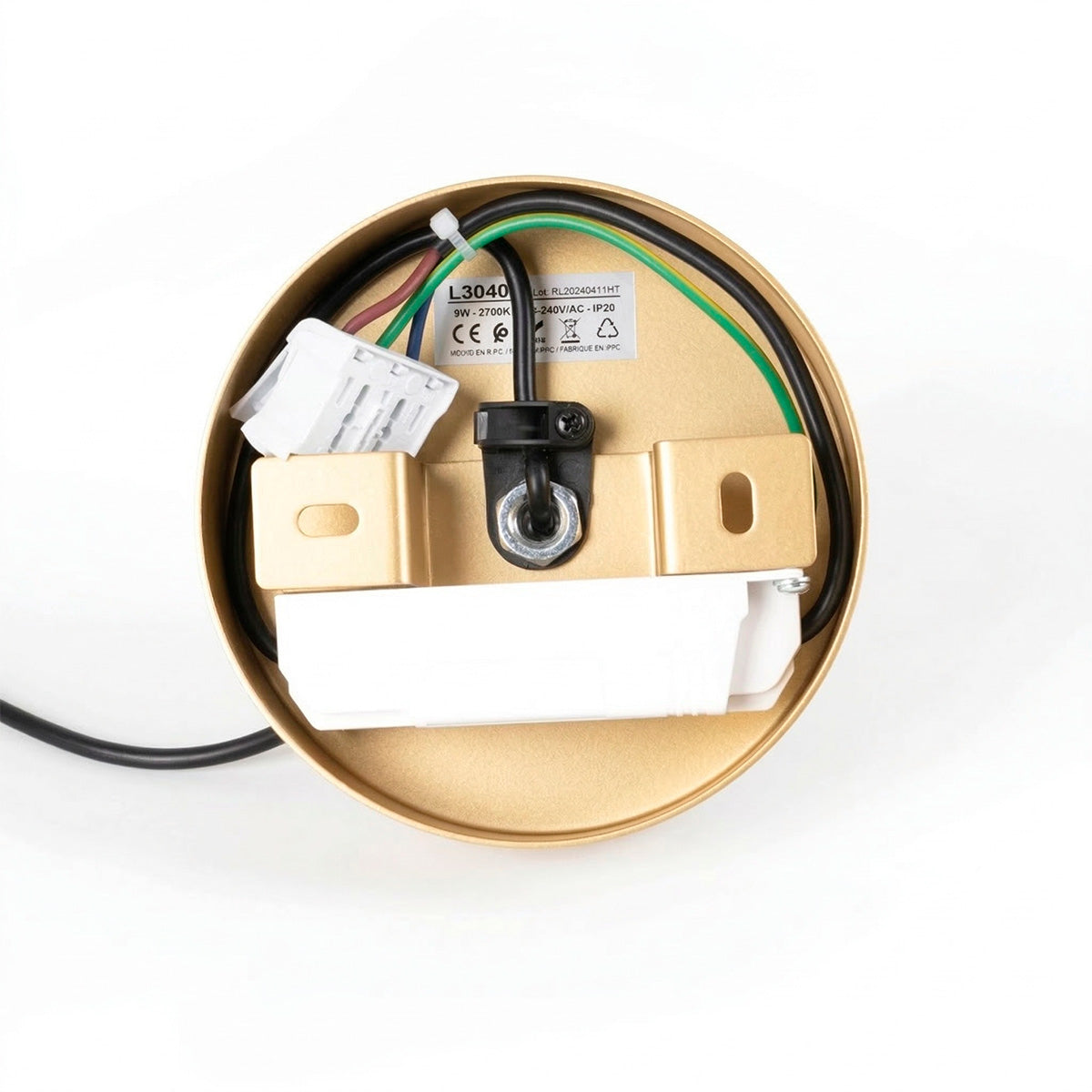 Lámpara colgante LED esférica "ASTRO" - 9W - Luz cálida (30)