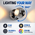 LED Wall Light with 
