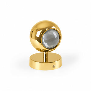 Aplique de pared LED con óptica "BOO" 9W - Cromo - Up & down - 2700K (27)