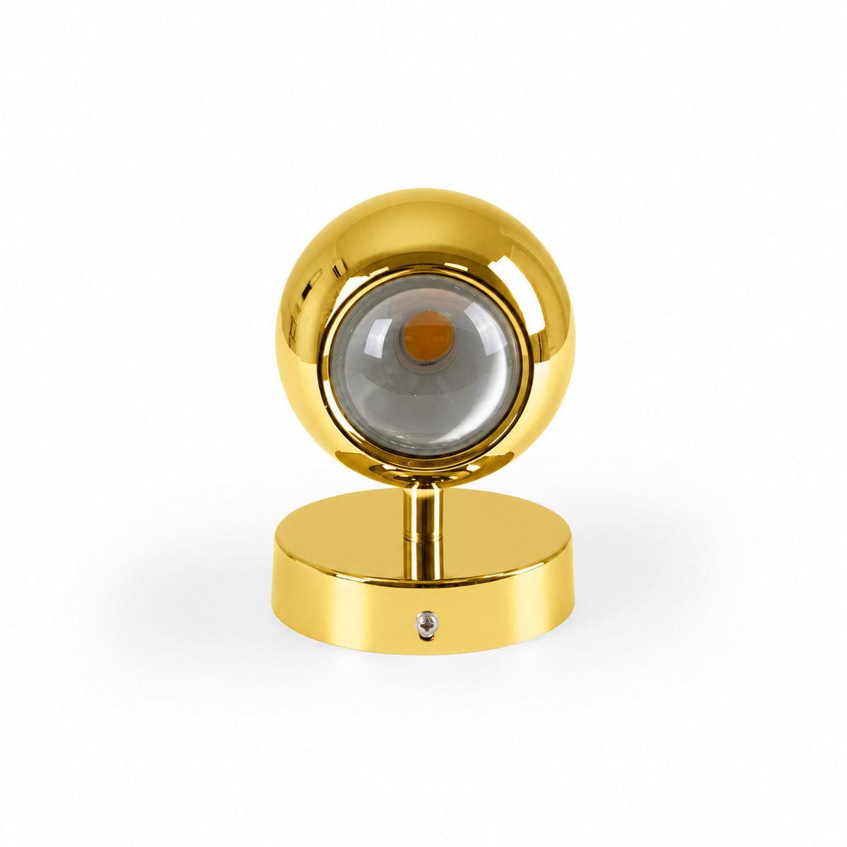 Aplique de pared LED con óptica "BOO" 9W - Cromo - Up & down - 2700K (28)
