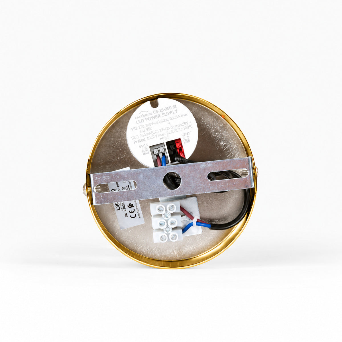 Aplique de pared LED con óptica "BOO" 9W - Cromo - Up & down - 2700K (29)