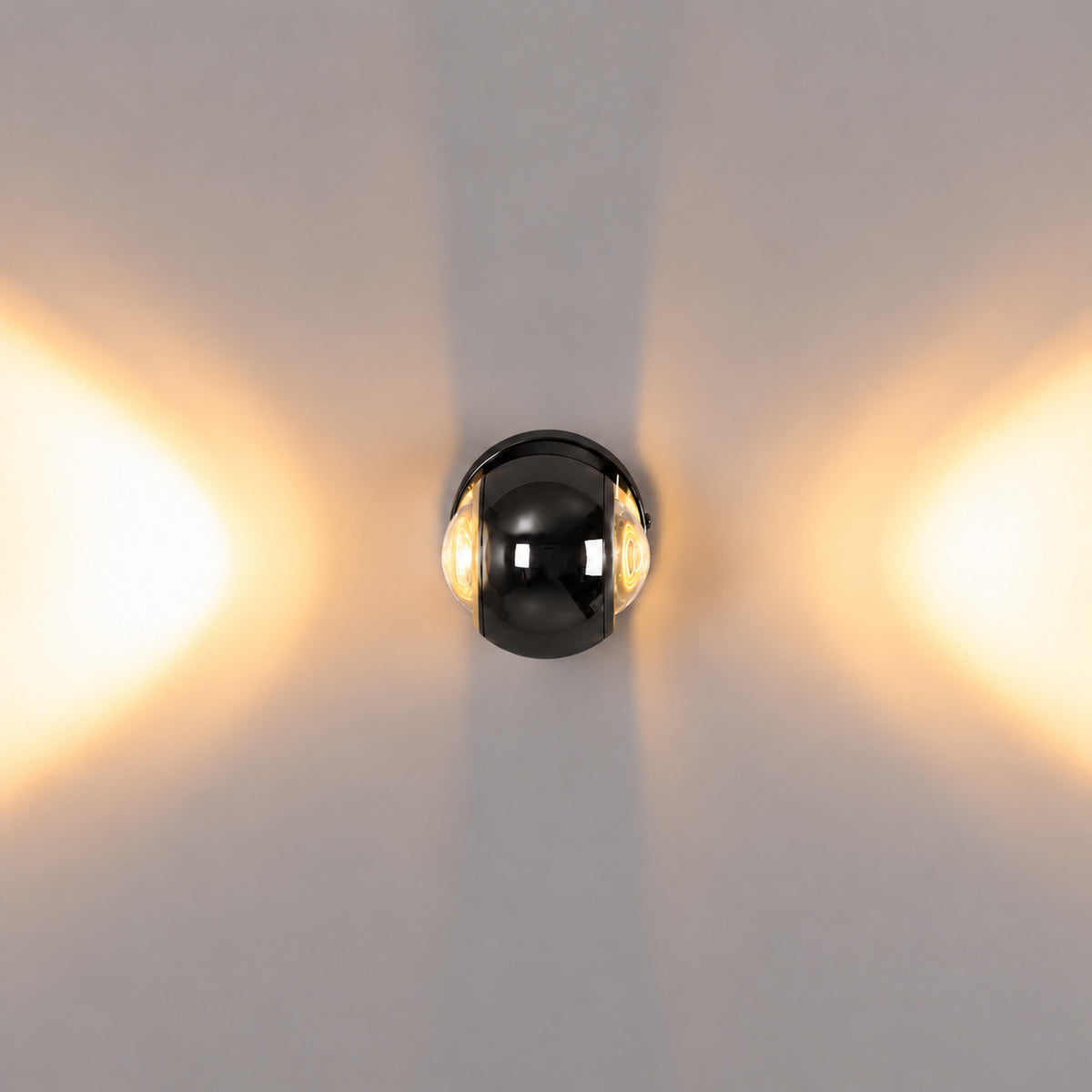 Aplique de pared LED con óptica "BOO" 9W - Cromo - Up & down - 2700K (15)