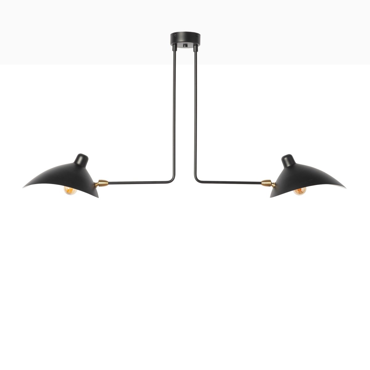Lámpara de techo de diseño "Muller 2" - 2 x E27 - Barcelona Led-Decoración