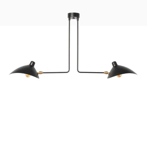 Lámpara de techo de diseño "Muller 2" - 2 x E27 (1)