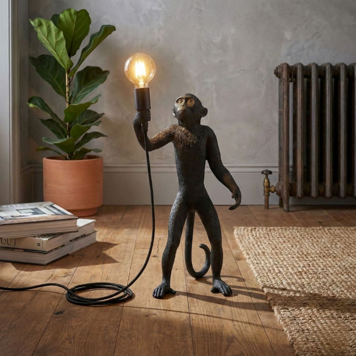 Lámpara mono de resina "Micu" - Barcelona Led-Decoración