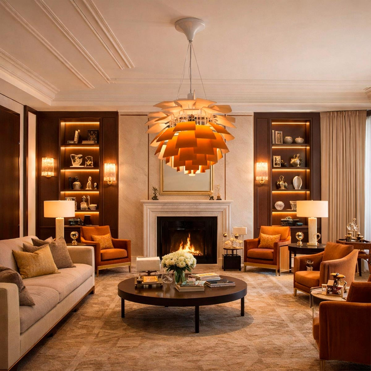 Lámpara colgante de diseño "Luxor M" - E27 (1)