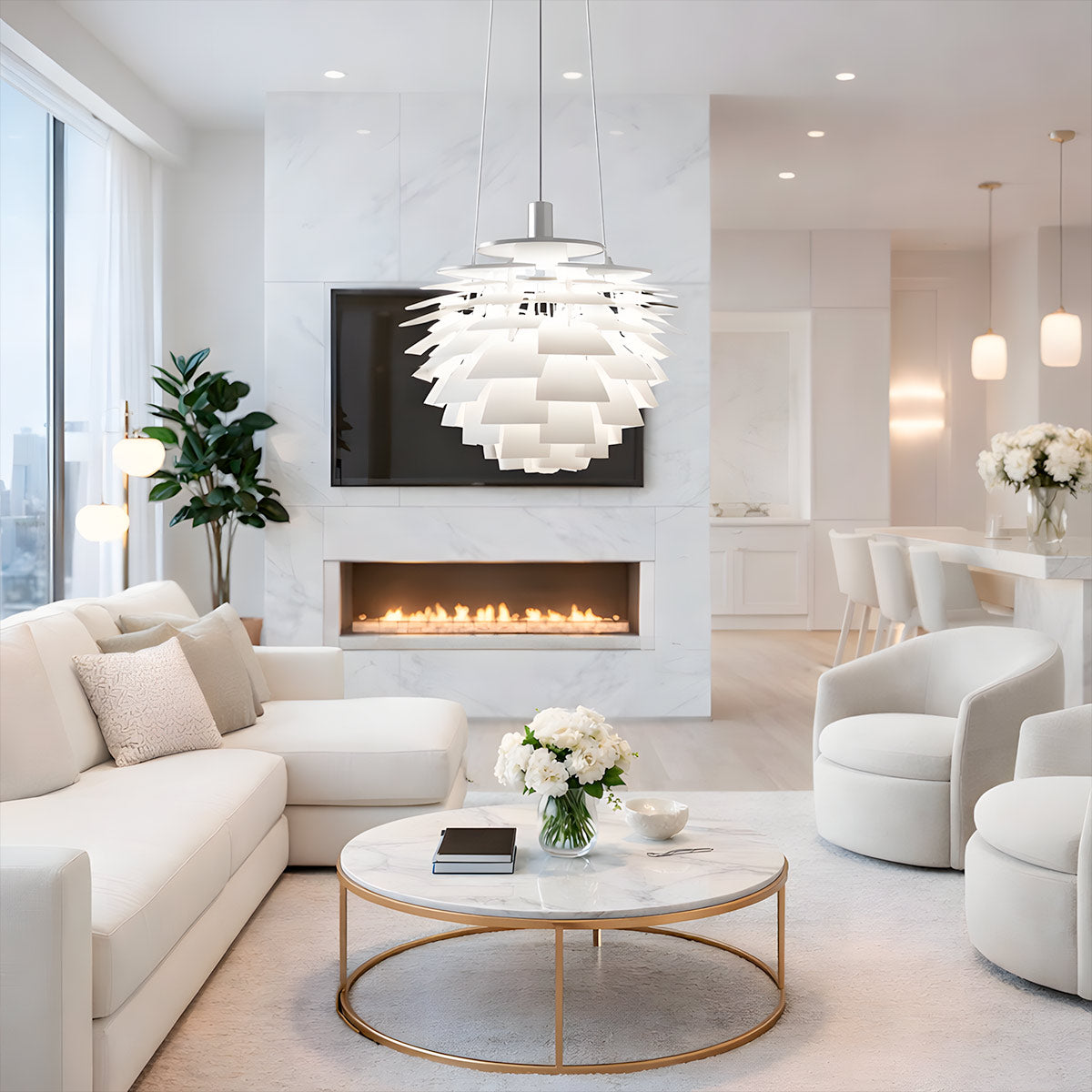 Lámpara colgante de diseño "Luxor M" - E27 (11)