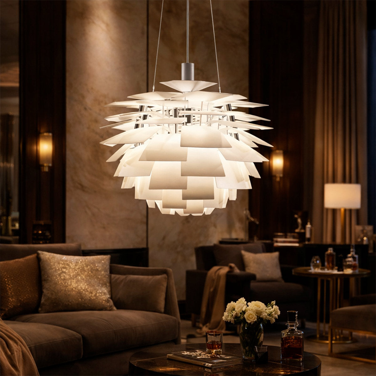 Lámpara colgante de diseño "Luxor M" - E27 (10)