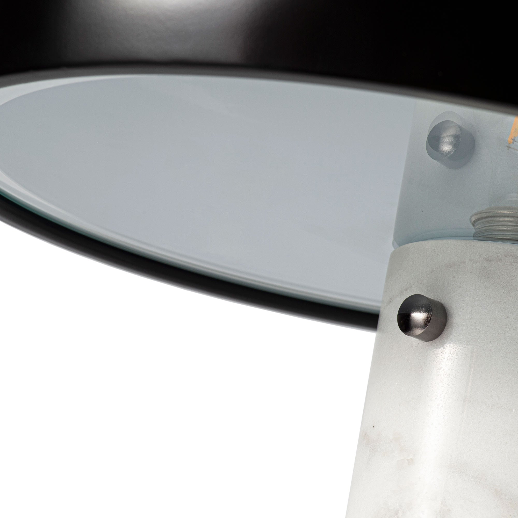 Lámpara de mesa "Flick 400" - Metal y mármol - E27 (13)