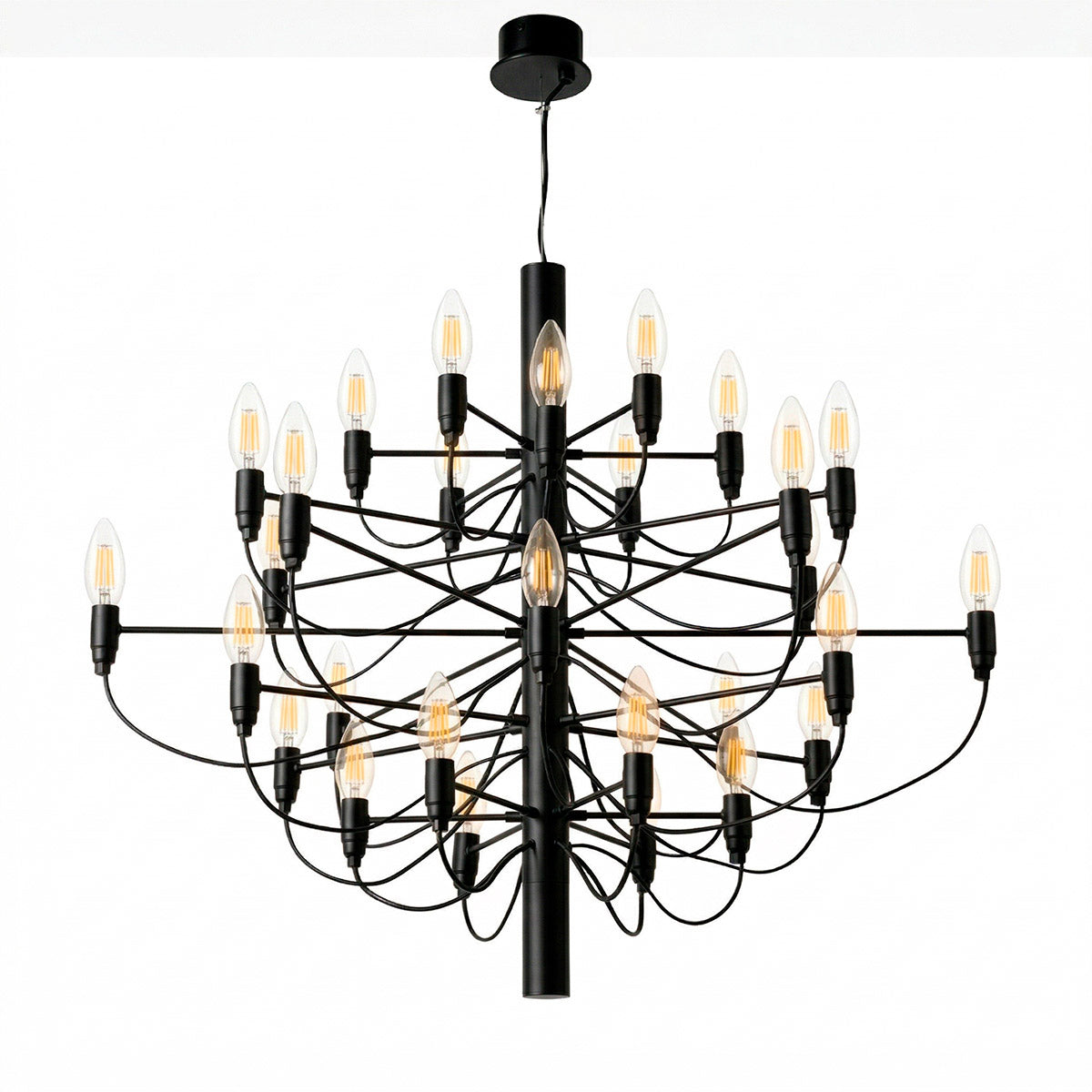 Lámpara colgante de diseño "CROWN" - 30 x E14 (6)