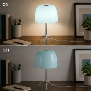 Lámpara de mesa de diseño "IRIDE" - Pantalla de cristal - G9 (18)