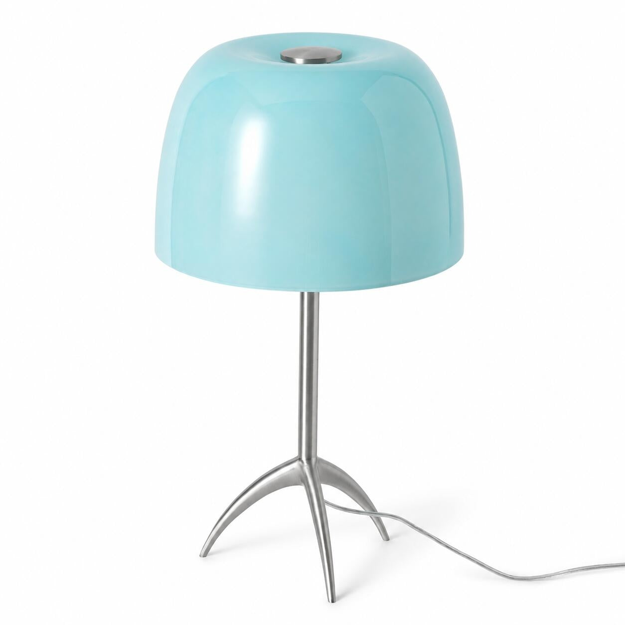 Lámpara de mesa de diseño "IRIDE" - Pantalla de cristal - G9 (11)