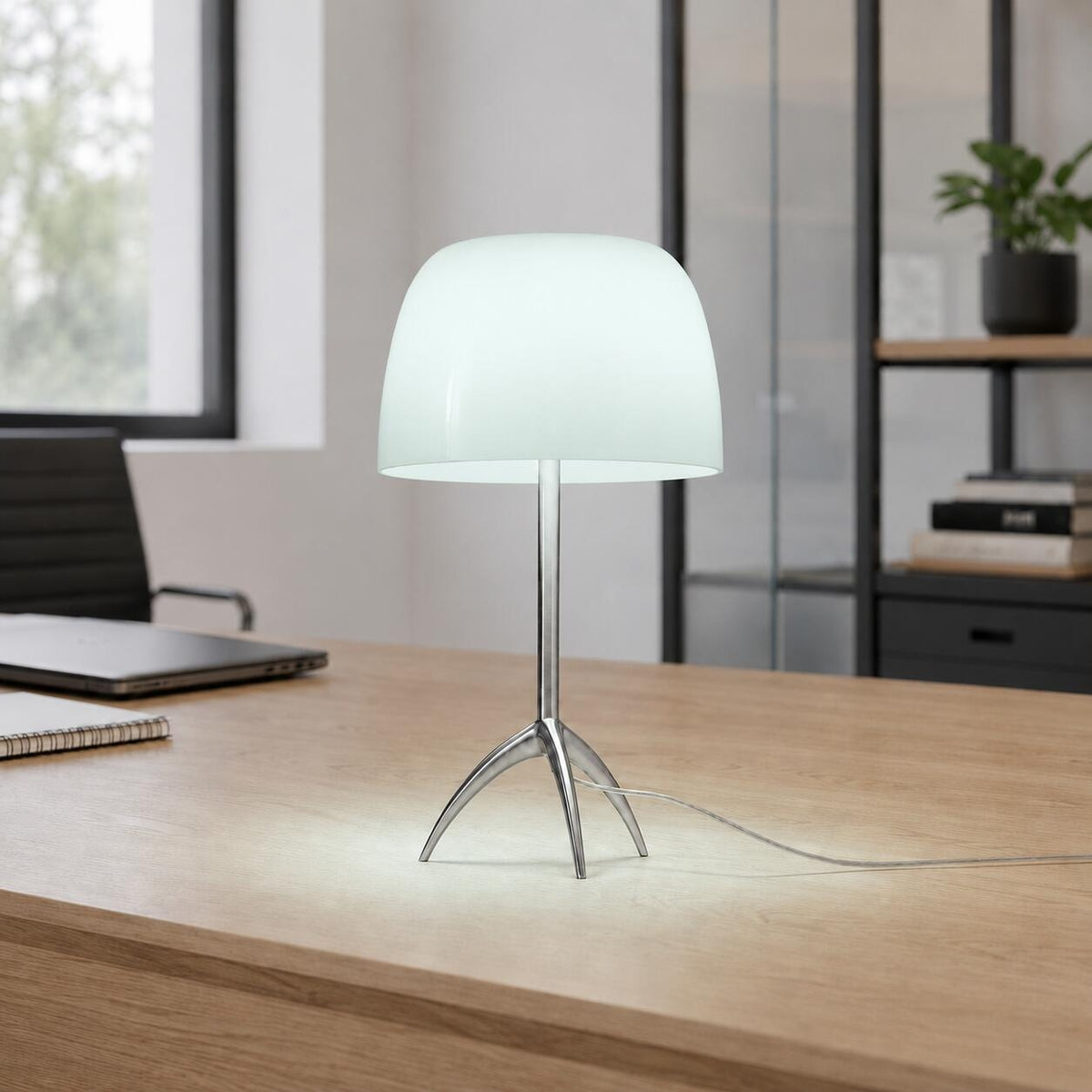Lámpara de mesa de diseño "IRIDE" - Pantalla de cristal - G9 (16)
