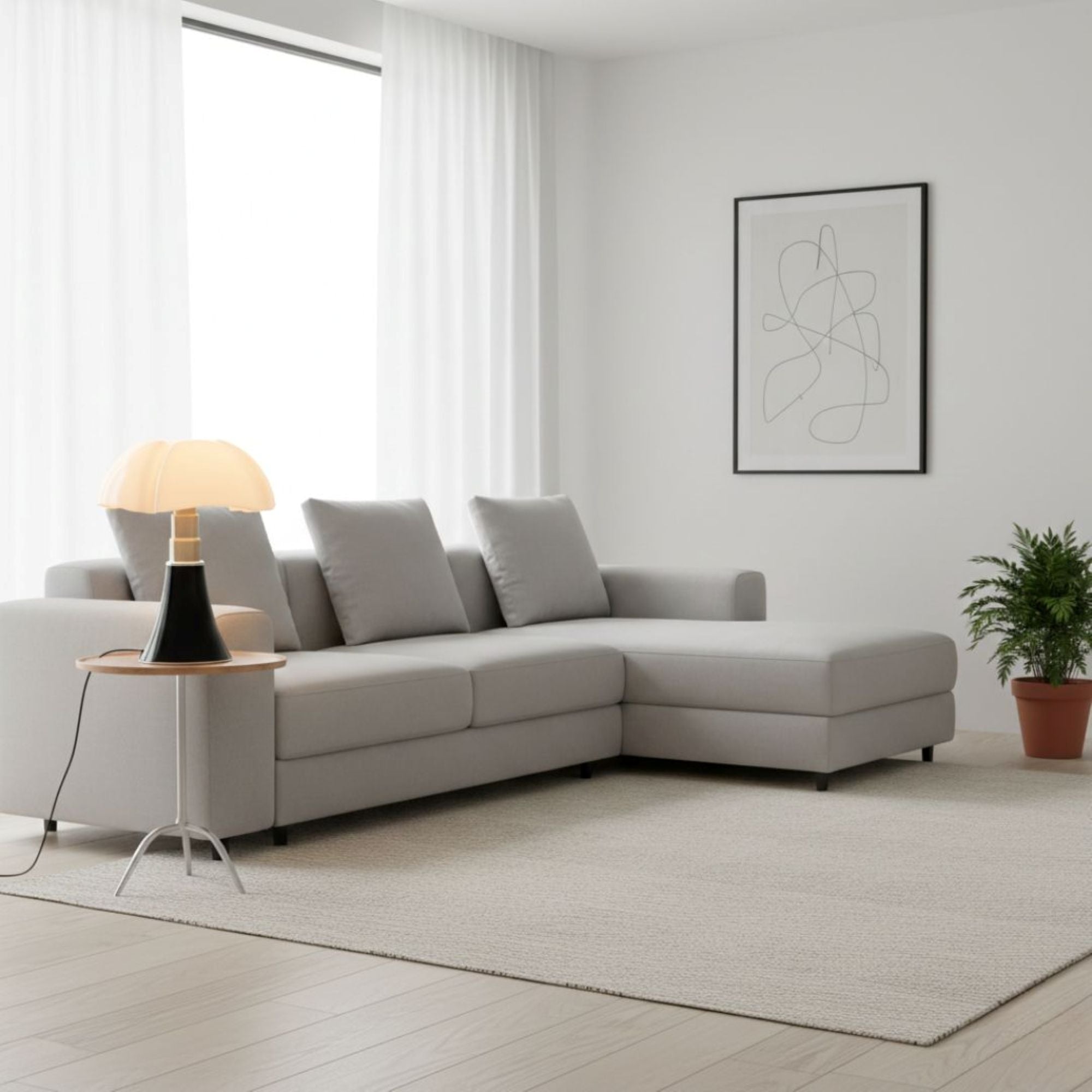 Lampara de mesa de diseño "NOTTURNA" - 3000K - 10W (16)