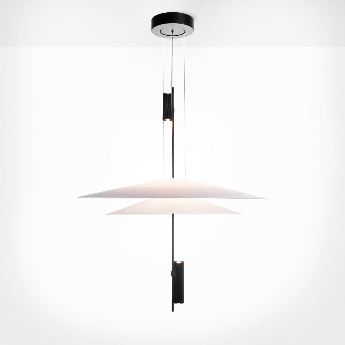 Lámpara colgante de diseño "HERON" - Discos - 15W - 2800K - Barcelona Led-Decoración