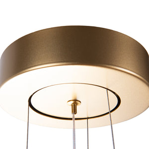 Lámpara colgante de diseño "CRANE" - Discos asimétricos - 15W - 2800K (12)