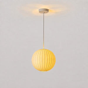 Lámpara colgante de diseño "NUBA 300" - Pantalla de seda - E27 - 30cm (7)